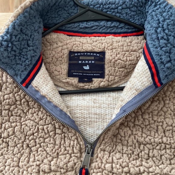 Souther Marsh sheep style 1/4 zip pullover - Picture 2 of 4